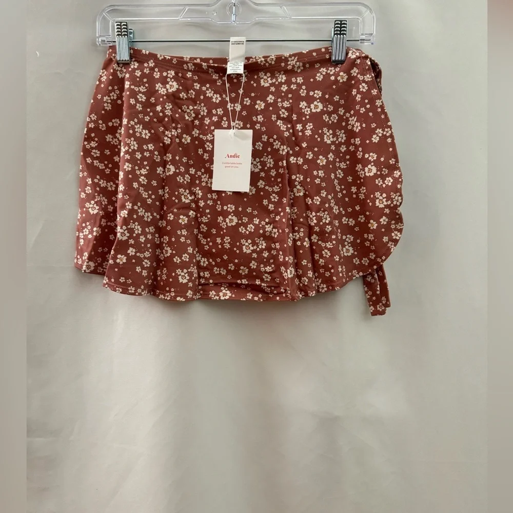 Andie Swim The Sarong Bottom Ditsy Floral Rose XS